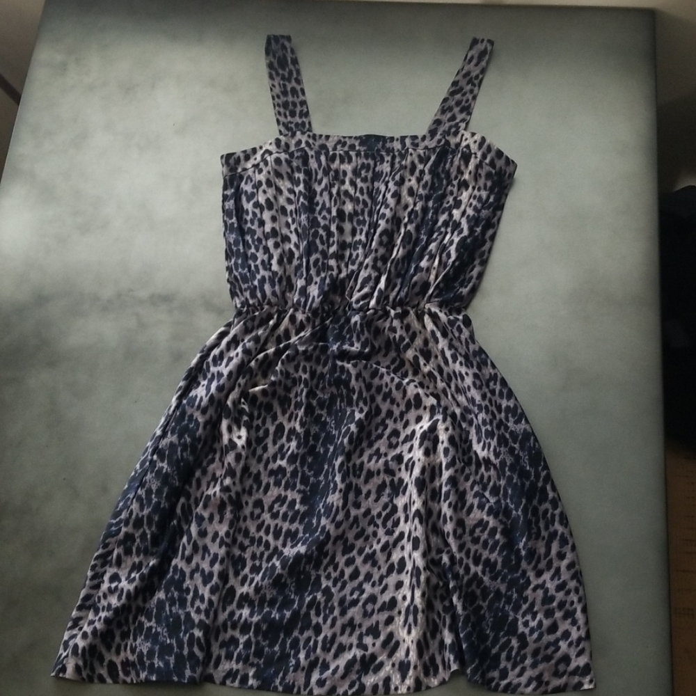 Purple leopard Tommy Hilfiger dress